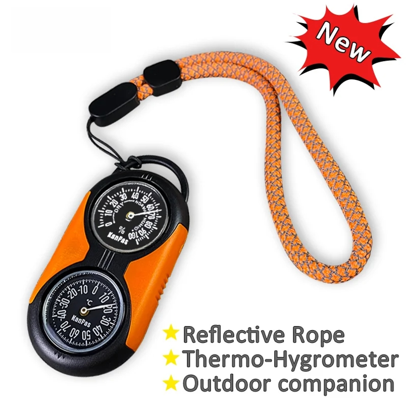 Hunting Outdoor Thermometer - Thermometer Compass Kit /Quality Thermohygrometer Kit