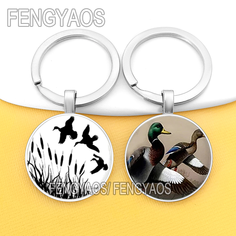 Wildman Hunting & Outdoor Vanderbijlpark - Black Wild Duck Keyrings for Door