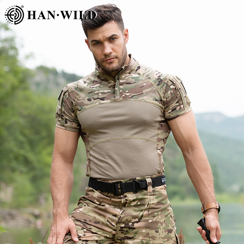 Wildman Hunting & Outdoor Vanderbijlpark - Tactical T Shirt Shirts Men Airsoft