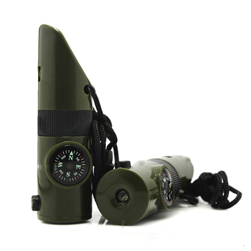 Hunting Outdoor Thermometer - 7-in-1 Multifunction Survival Outdoor Expedition Tool