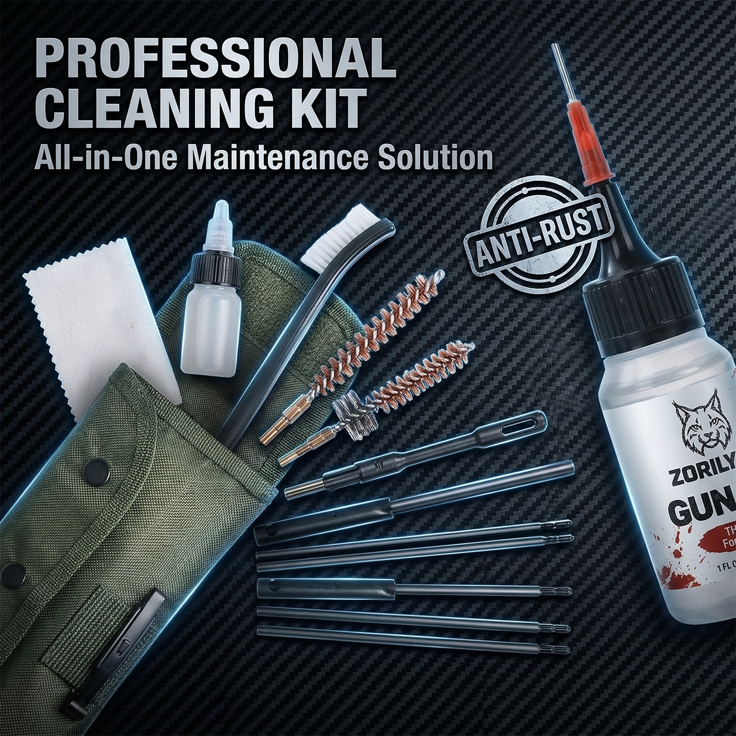 Tactical Gun Cleaning Kit 1oz  - Gun Cleaning Rod incelemesi ve fiyatı