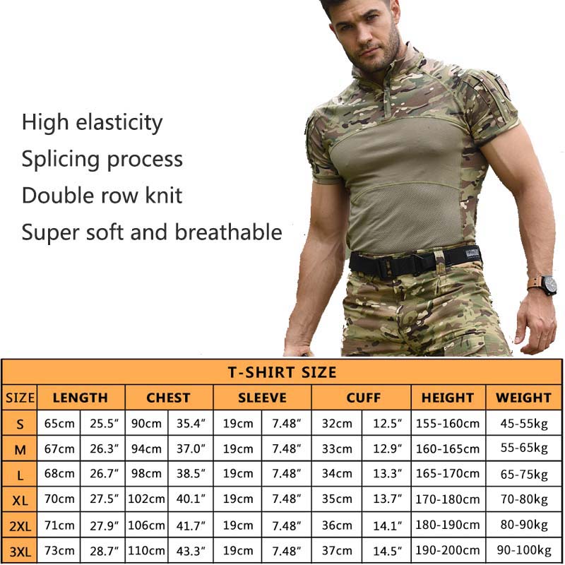 Tactical T Shirt Shirts Men Ai - Wildman Hunting & Outdoor Vanderbijlpark incelemesi ve fiyatı