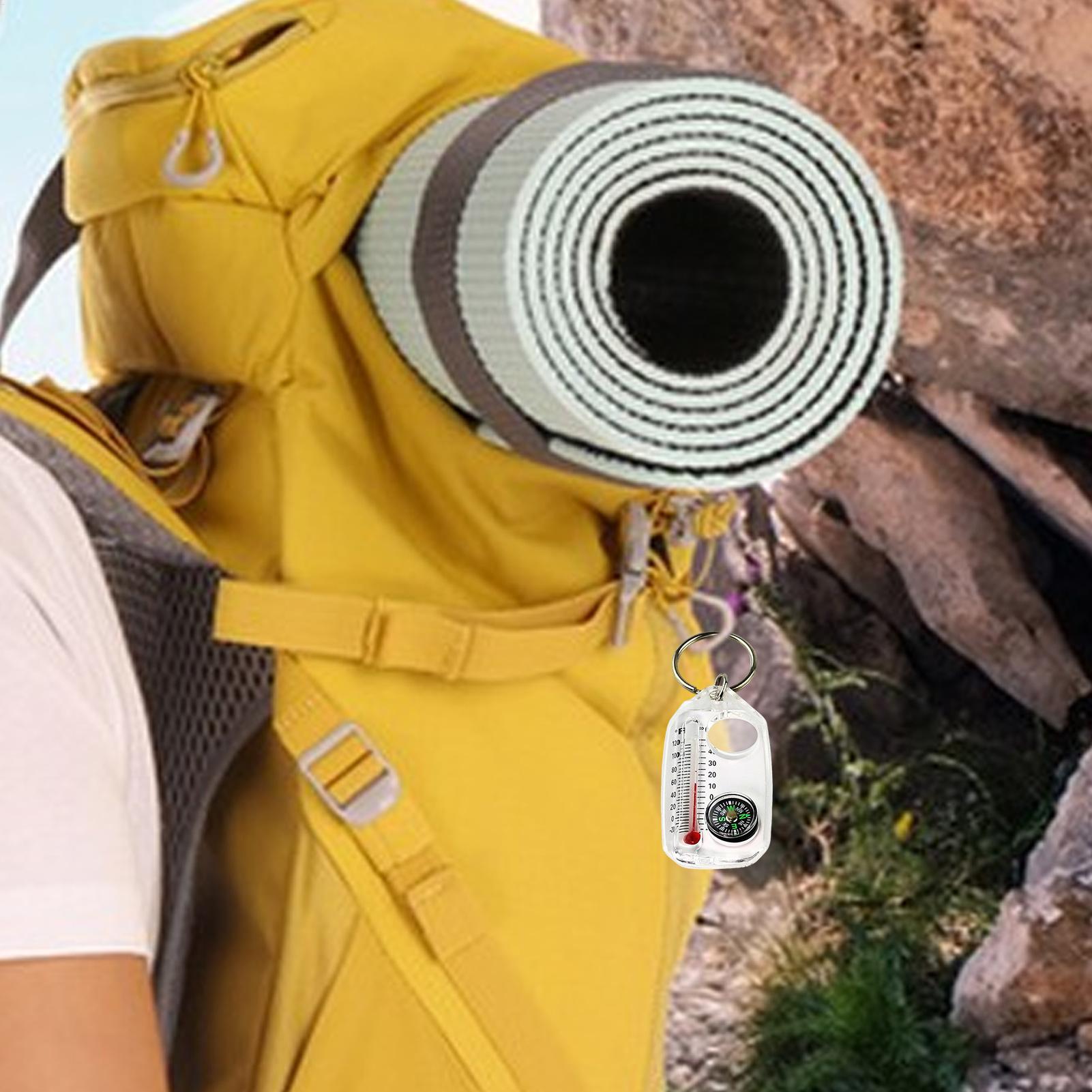 Portable Outdoor Keychain Comp - Hunting Outdoor Thermometer incelemesi ve fiyatı