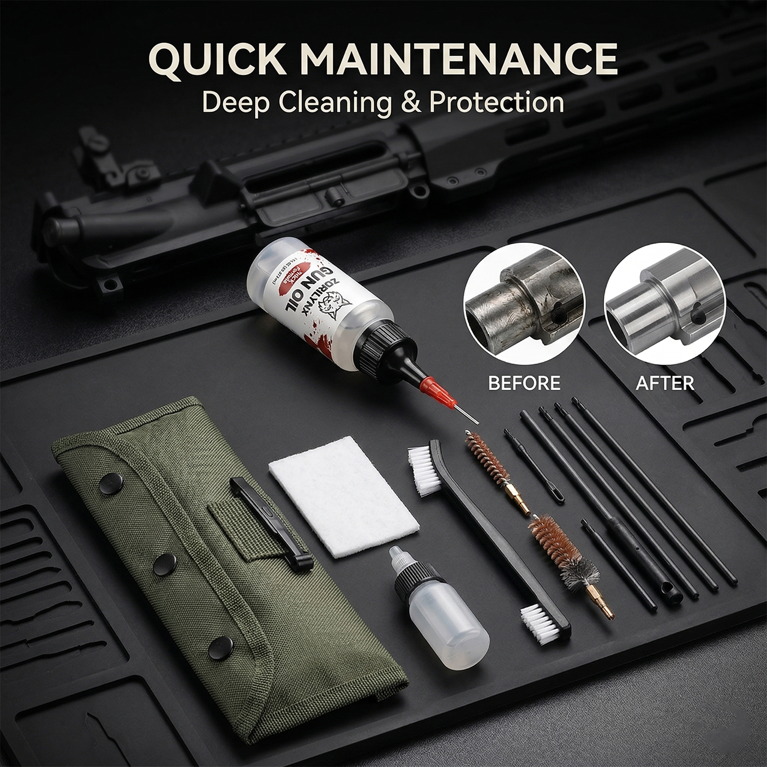 Professional Gun Cleaning Kit  - Gun Cleaning Rod incelemesi ve fiyatı