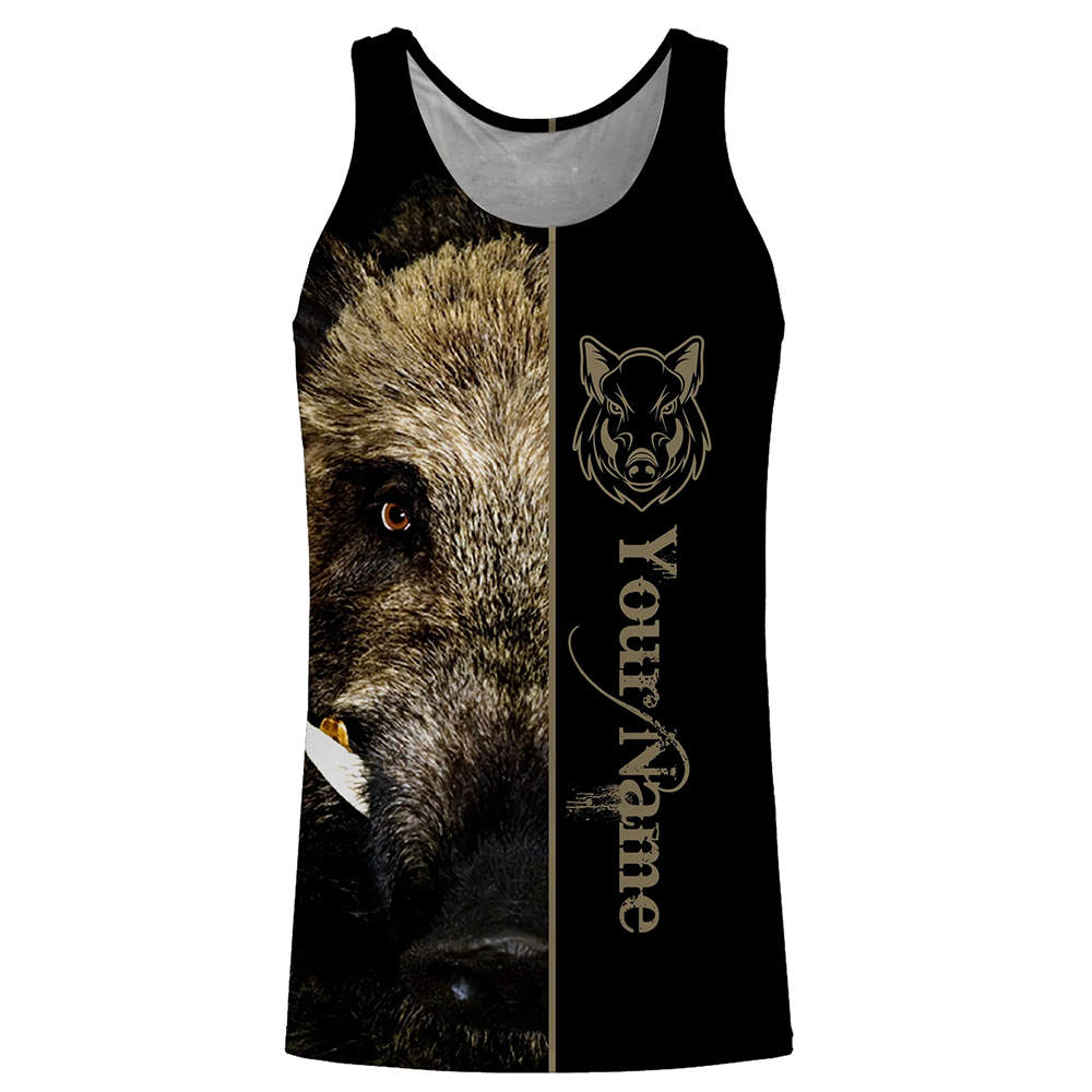 Custom Name Boar Hunter Tank T - Wildman Hunting & Outdoor Vanderbijlpark incelemesi ve fiyatı