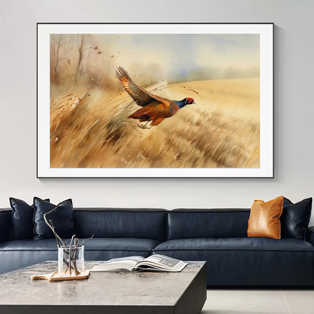 Watercolor Hunting Illustratio - Outdoor Hunting Paintings incelemesi ve fiyatı