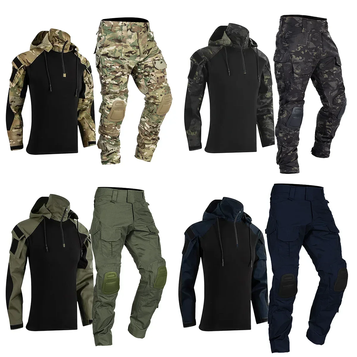 Tactical Uniform Milit Outdoor - Hunting Outdoor Shirts incelemesi ve fiyatı