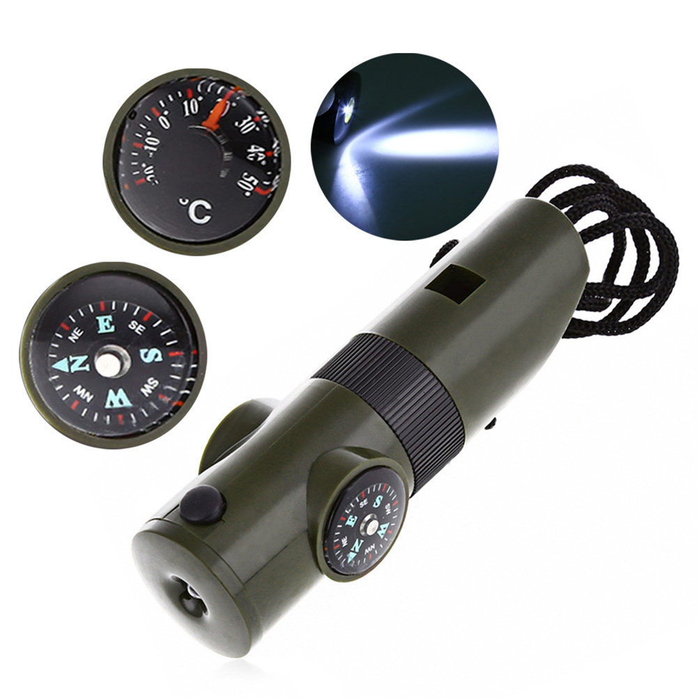7-in-1 Multifunction Survival  - Hunting Outdoor Thermometer incelemesi ve fiyatı