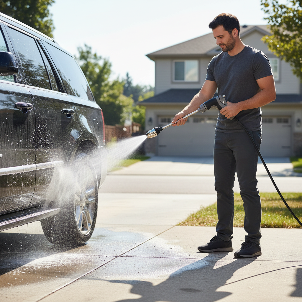 High Pressure Car Wash Water G - Gun Cleaning Rod incelemesi ve fiyatı