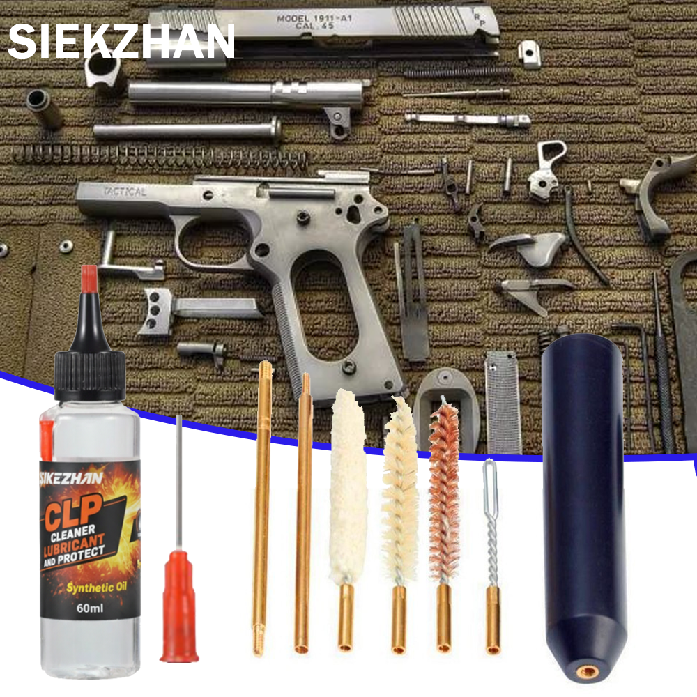 8Pcs/Set Hand Gun Rod Brush Po - Gun Cleaning Rod incelemesi ve fiyatı