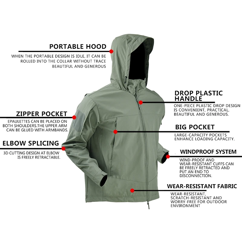 Tactical Jackets Uniform Hunti - Wildman Hunting & Outdoor Photos incelemesi ve fiyatı