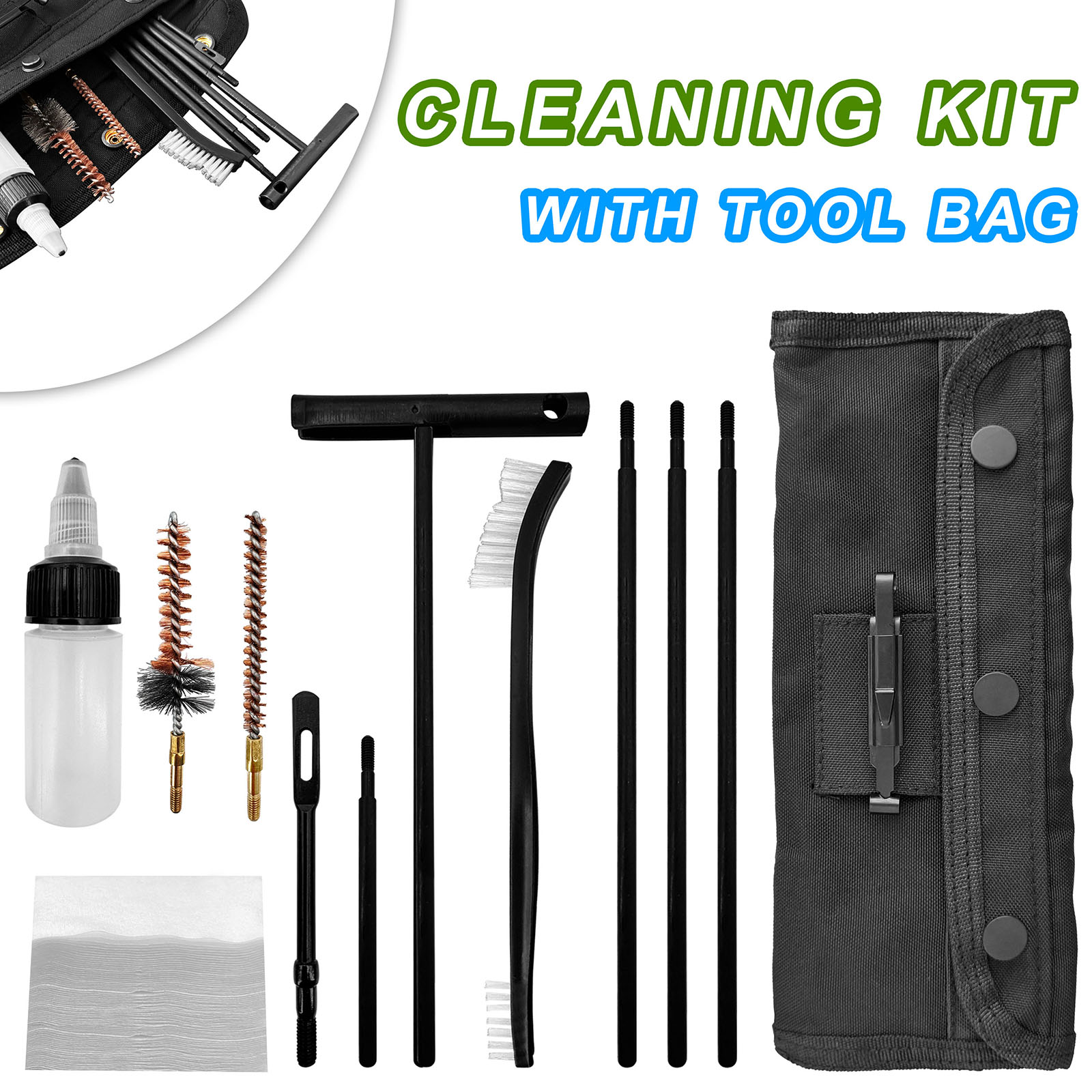 Gun Cleaning Kit with Nylon Br - Gun Cleaning Rod incelemesi ve fiyatı
