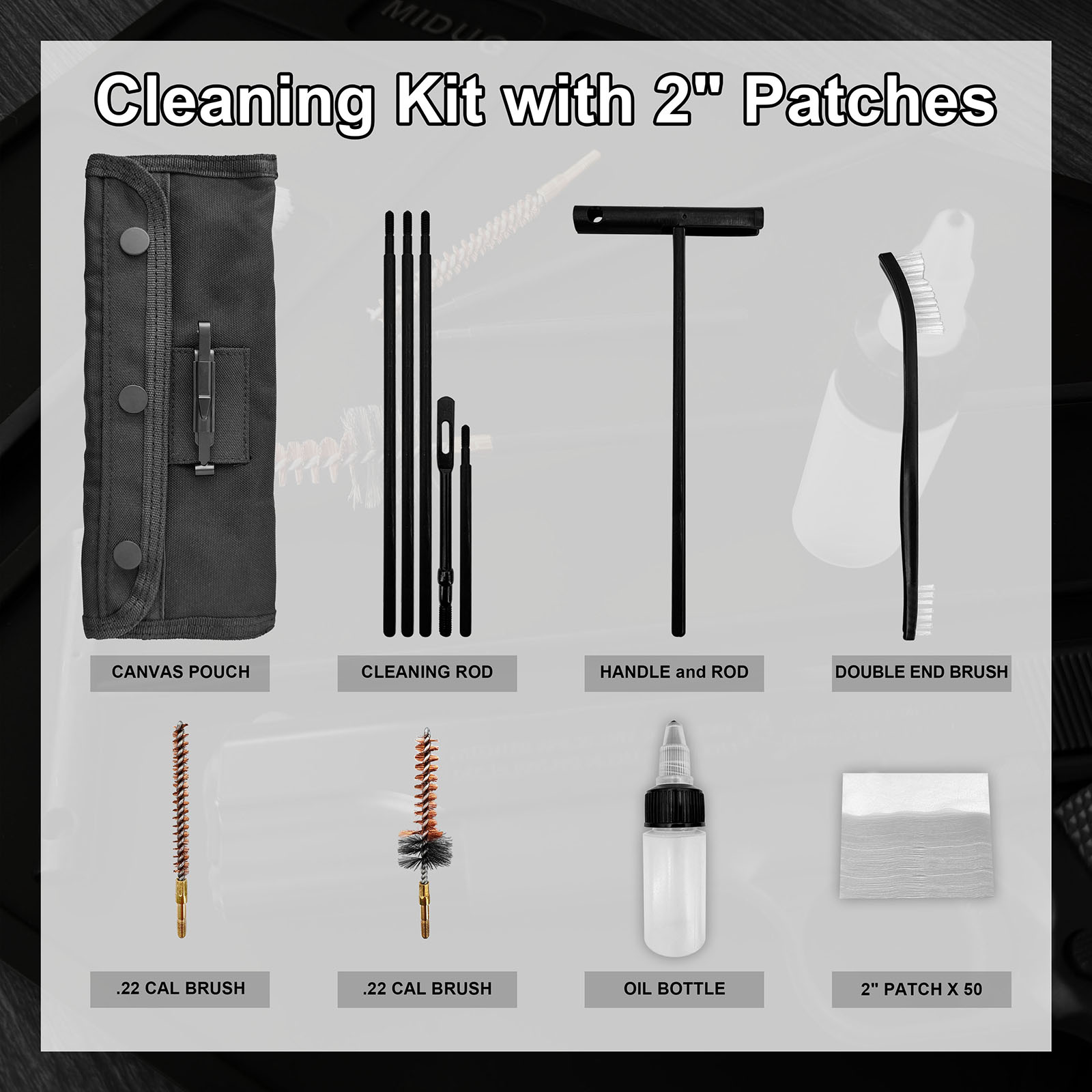 Gun Cleaning Kit with Nylon Br - Gun Cleaning Rod incelemesi ve fiyatı