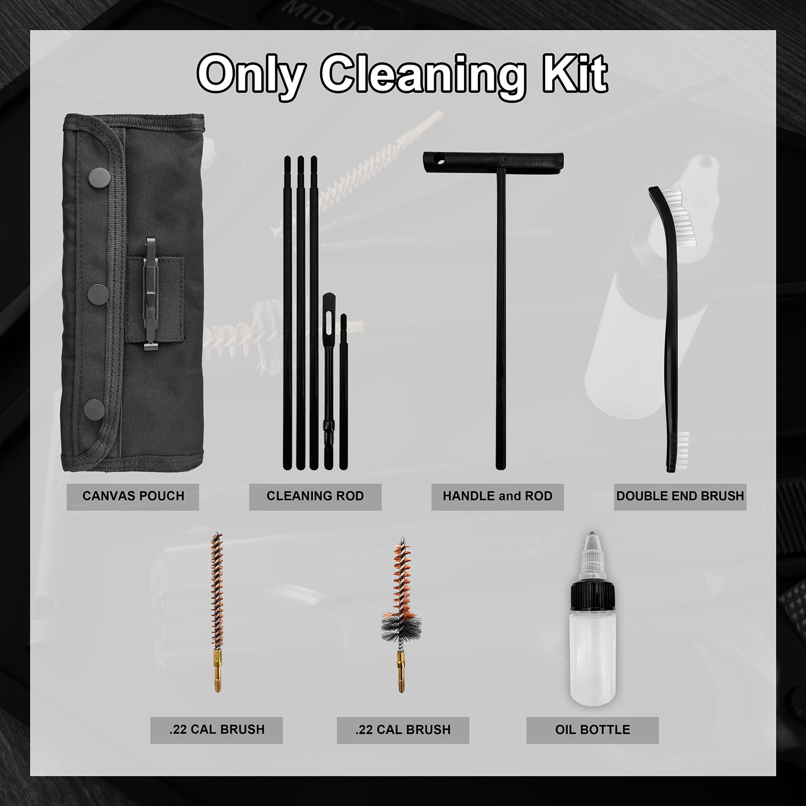 Gun Cleaning Kit with Nylon Br - Gun Cleaning Rod incelemesi ve fiyatı