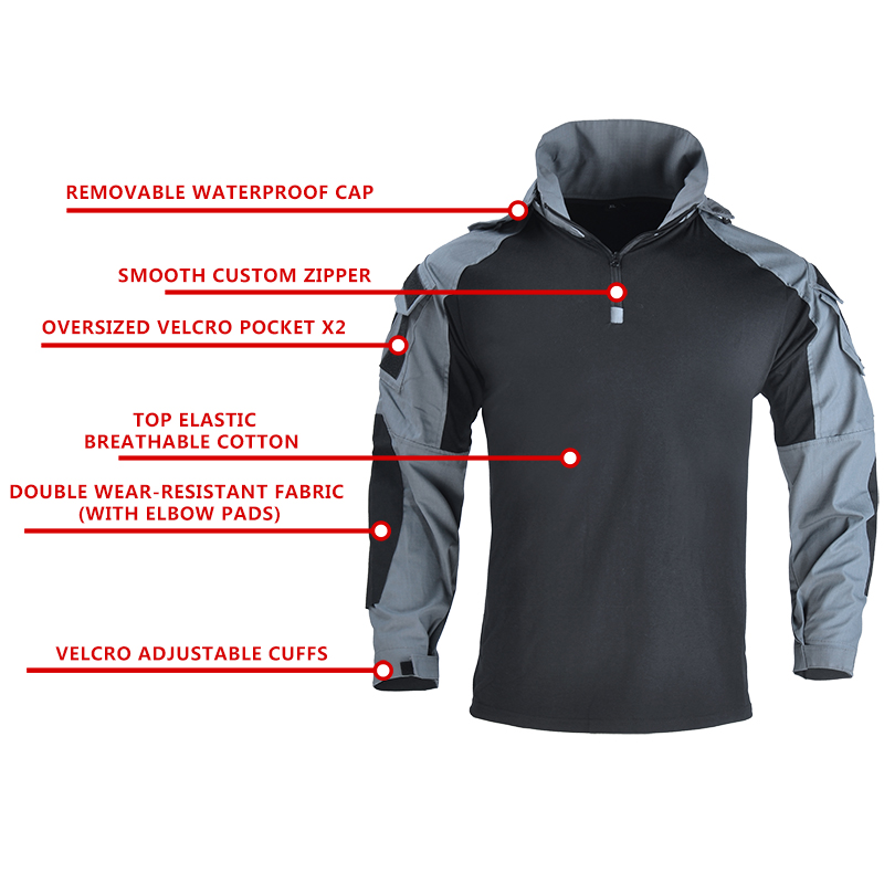 Combat Uniform Shirts Cotton T - Wildman Hunting & Outdoor Vanderbijlpark incelemesi ve fiyatı