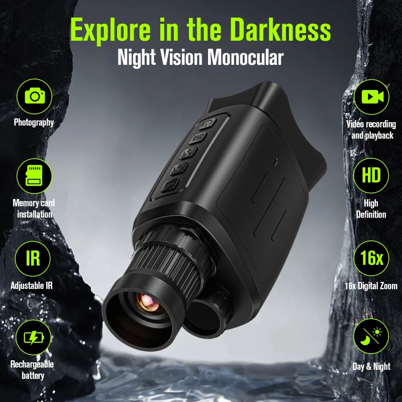 【Professional Grade】TX Monocul - Outdoor Hunting Digital Night Vision incelemesi ve fiyatı