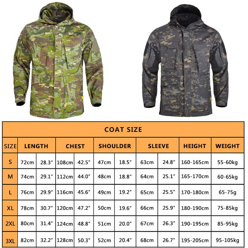 Men Outdoor Tactic Jacket+G3 P - Wildman Hunting & Outdoor Vanderbijlpark incelemesi ve fiyatı