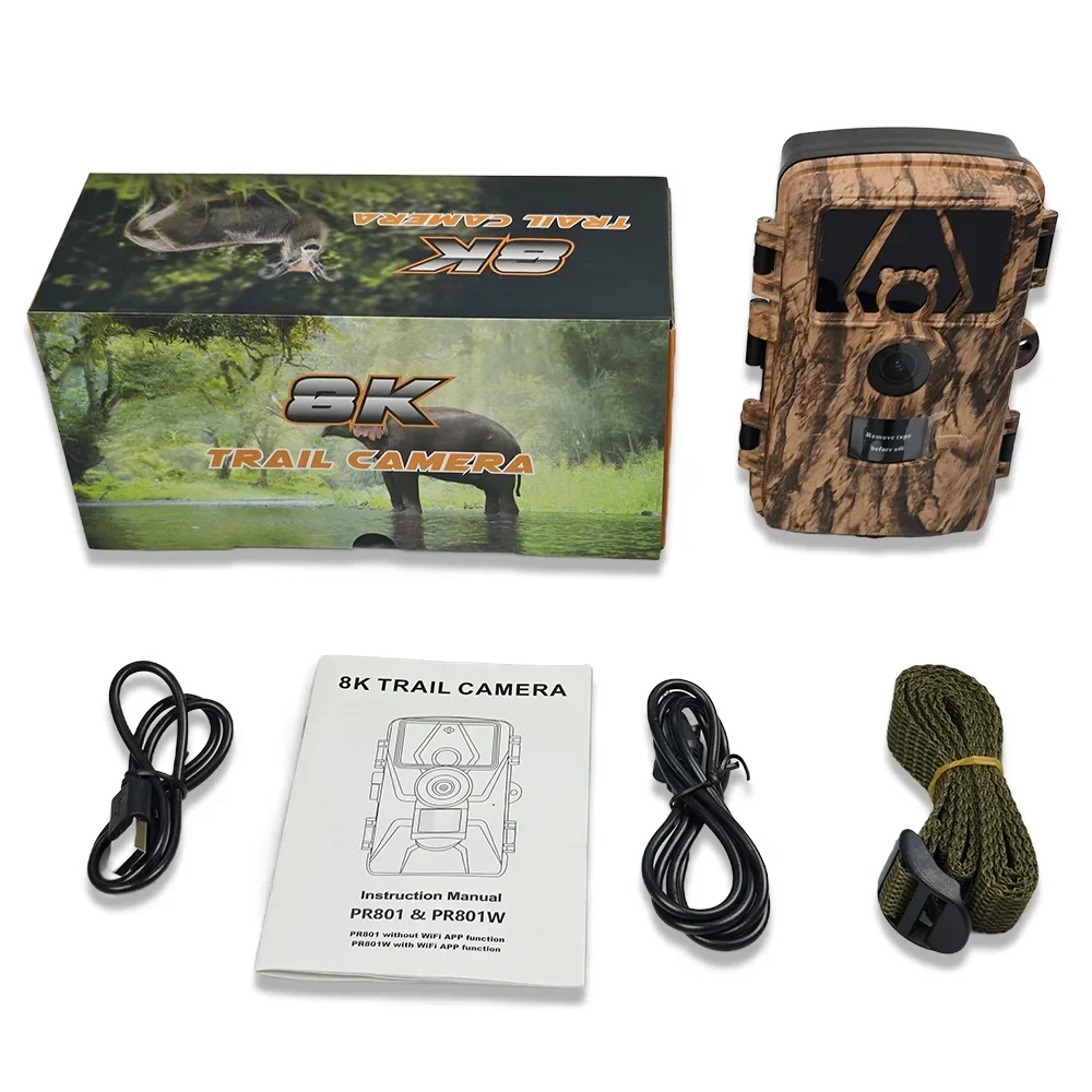 PR801W WIFI 8K 60MP Digital Tr - Outdoor Hunting Digital Night Vision incelemesi ve fiyatı
