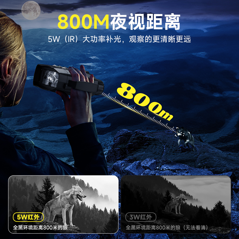 Night Vision Scouting Device 8 - Outdoor Hunting Digital Night Vision incelemesi ve fiyatı