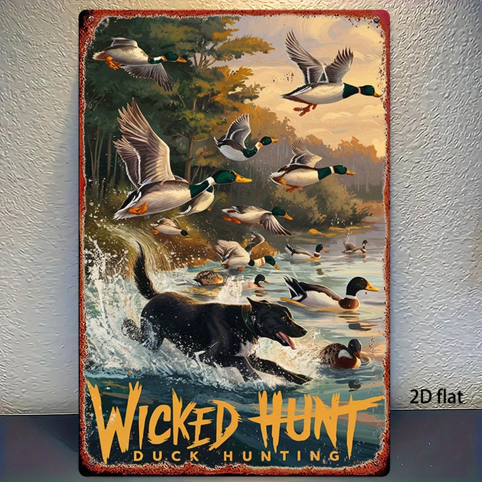2D Flat Vintage Hunting Duck M - Wildman Hunting & Outdoor Vanderbijlpark incelemesi ve fiyatı