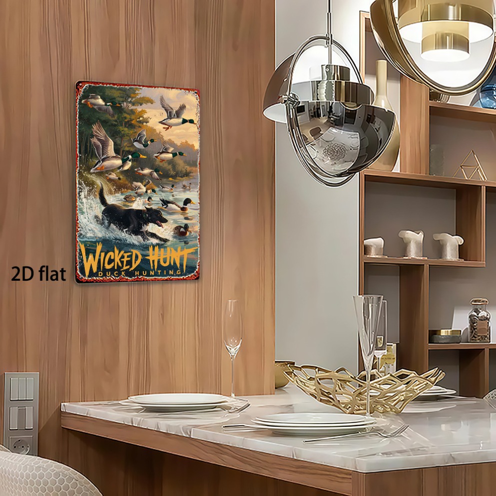 2D Flat Vintage Hunting Duck M - Wildman Hunting & Outdoor Vanderbijlpark incelemesi ve fiyatı