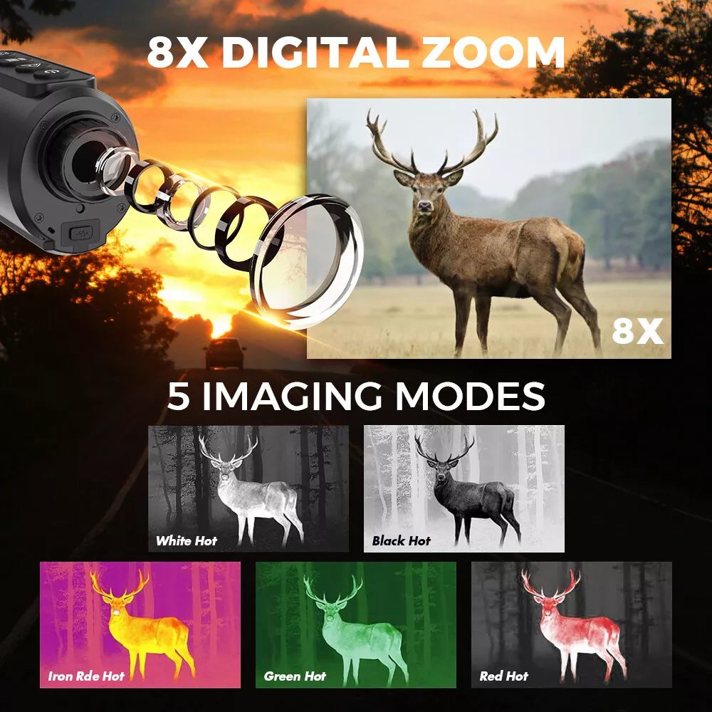 8X Digital Zoom Thermal Imagin - Outdoor Hunting Digital Night Vision incelemesi ve fiyatı