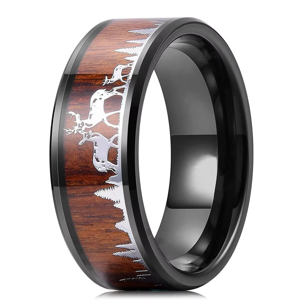 Fashion 8mm Koa Wood Inlay Dee - Wildman Hunting & Outdoor Vanderbijlpark incelemesi ve fiyatı