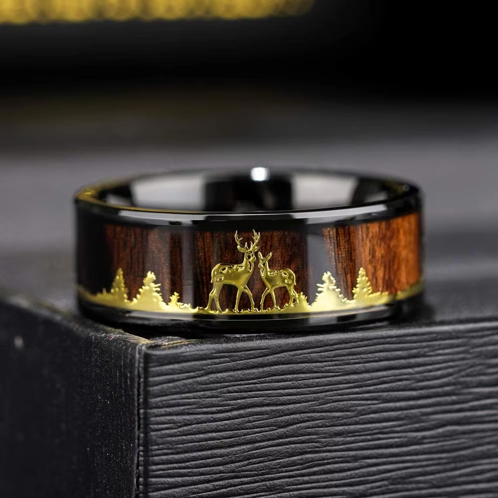 Fashion 8mm Koa Wood Inlay Dee - Wildman Hunting & Outdoor Vanderbijlpark incelemesi ve fiyatı