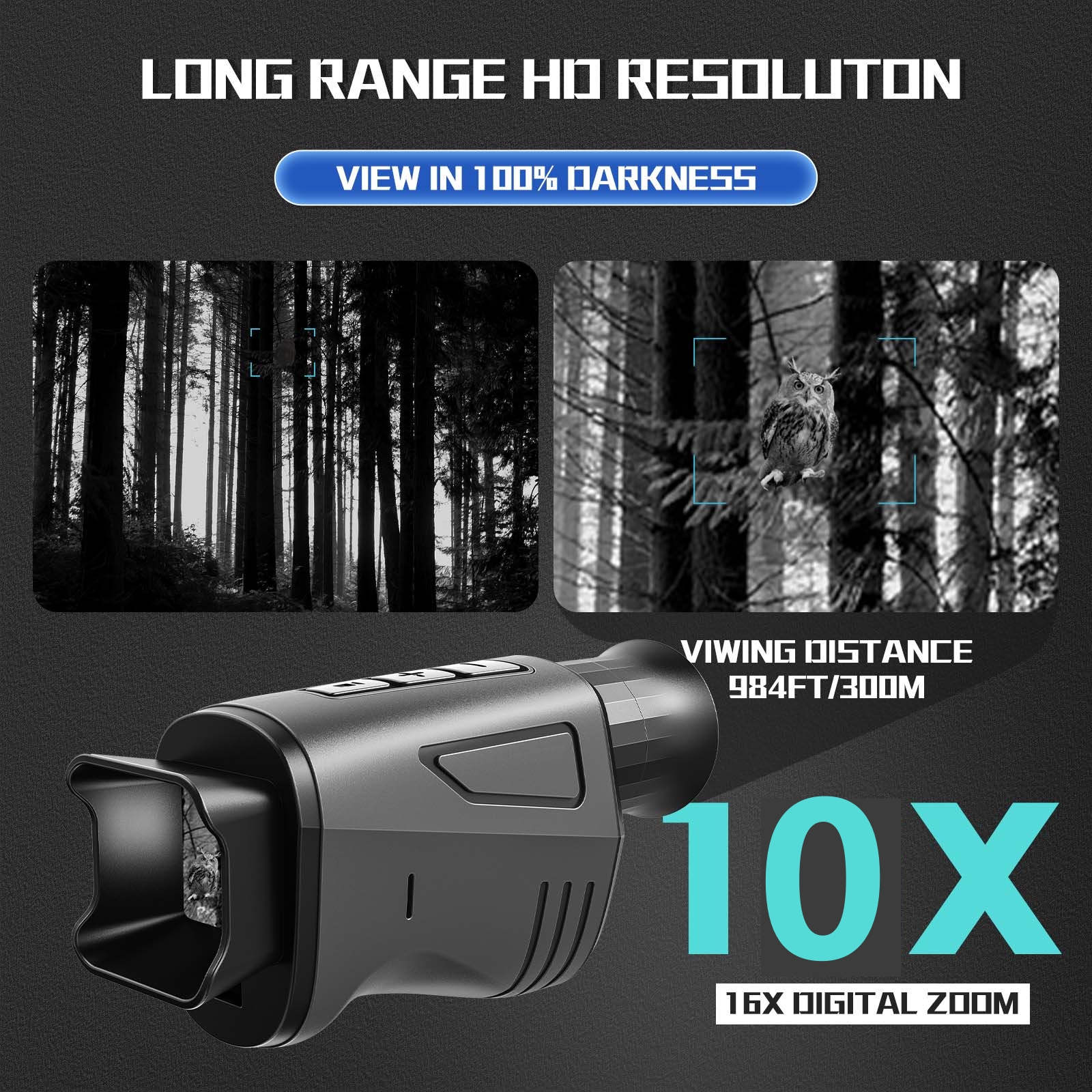 1080P HD Monocular Night Visio - Outdoor Hunting Digital Night Vision incelemesi ve fiyatı